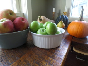 Apples, Squash, and Pumpkin