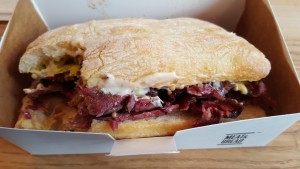 Corned Beef Sandwich - Meat and Bread