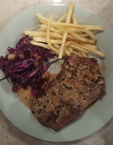 steak au poivre