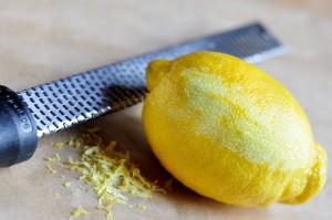 lemon zest