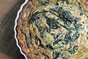 swiss chard tart