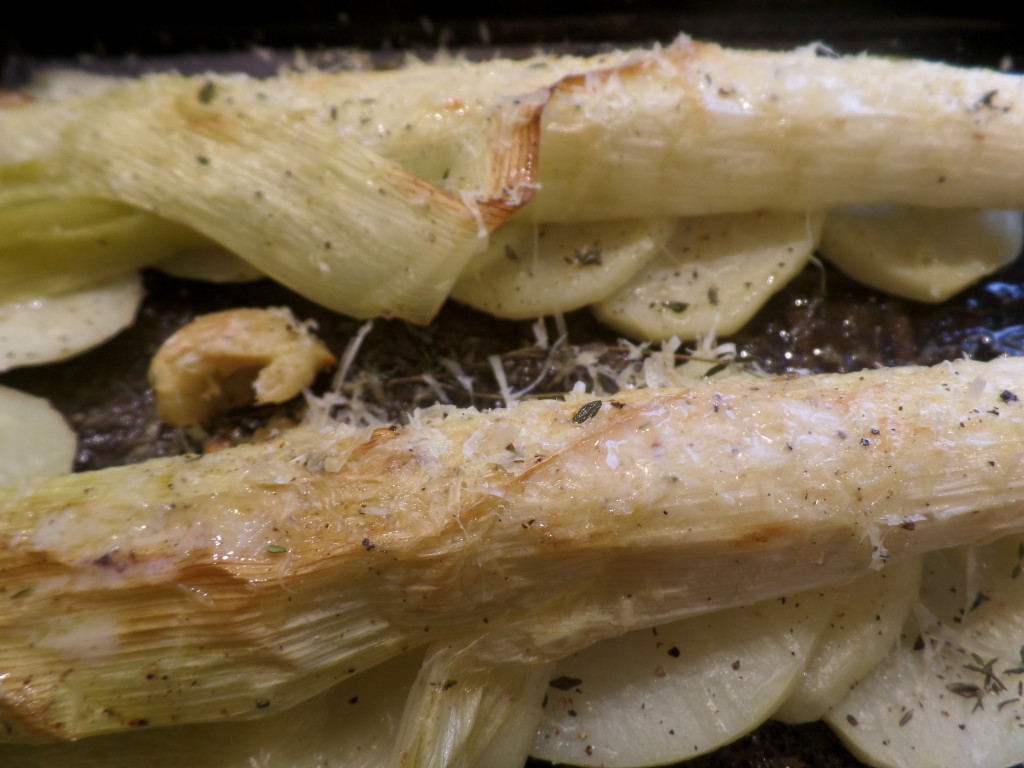 Leek and Potato Bake