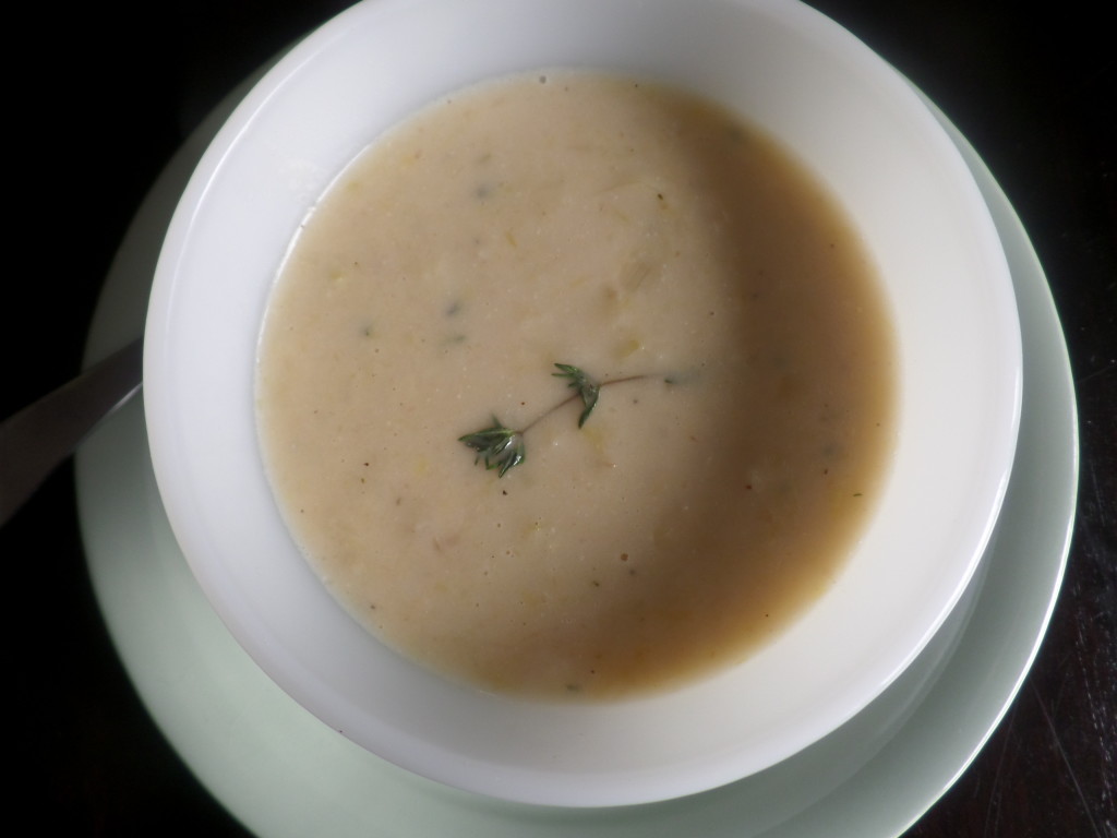 Caramelized Leek, Onion, and Shallot Soup