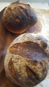 country bread baked